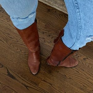 Madewell Riding Boot Cognac